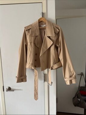 BNWT Good American Cropped Trench 2XL/3XL